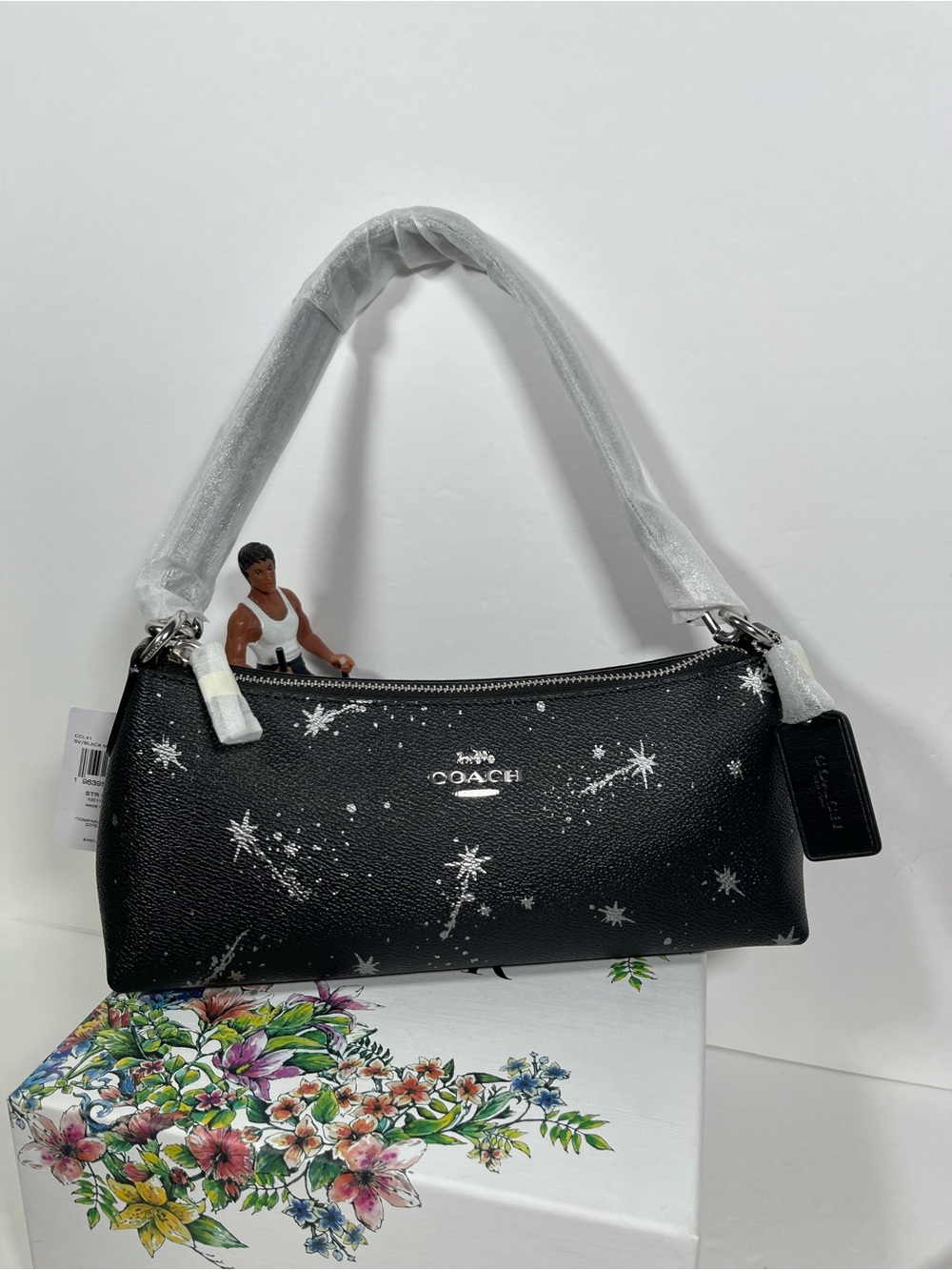 ‼️LAST One Coach Charlotte Shoulder Bag  Star Print limited edition NWT